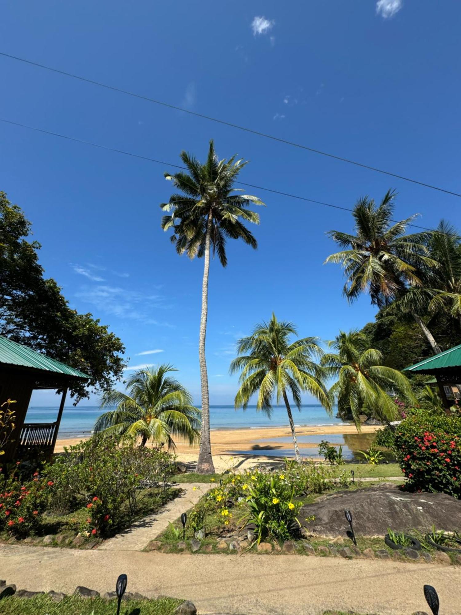 Abc Chalet Tioman Kampong Ayer Batang Exteriör bild