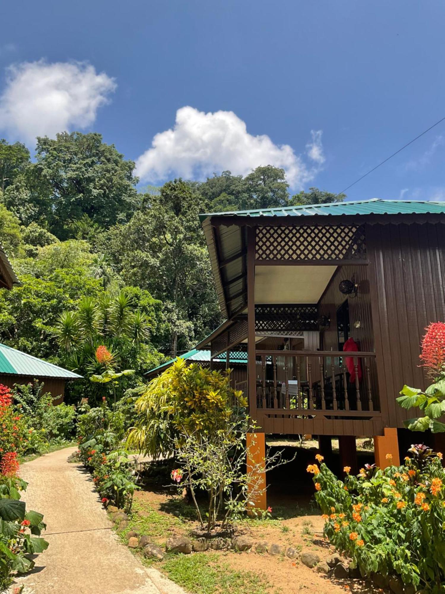 Abc Chalet Tioman Kampong Ayer Batang Exteriör bild